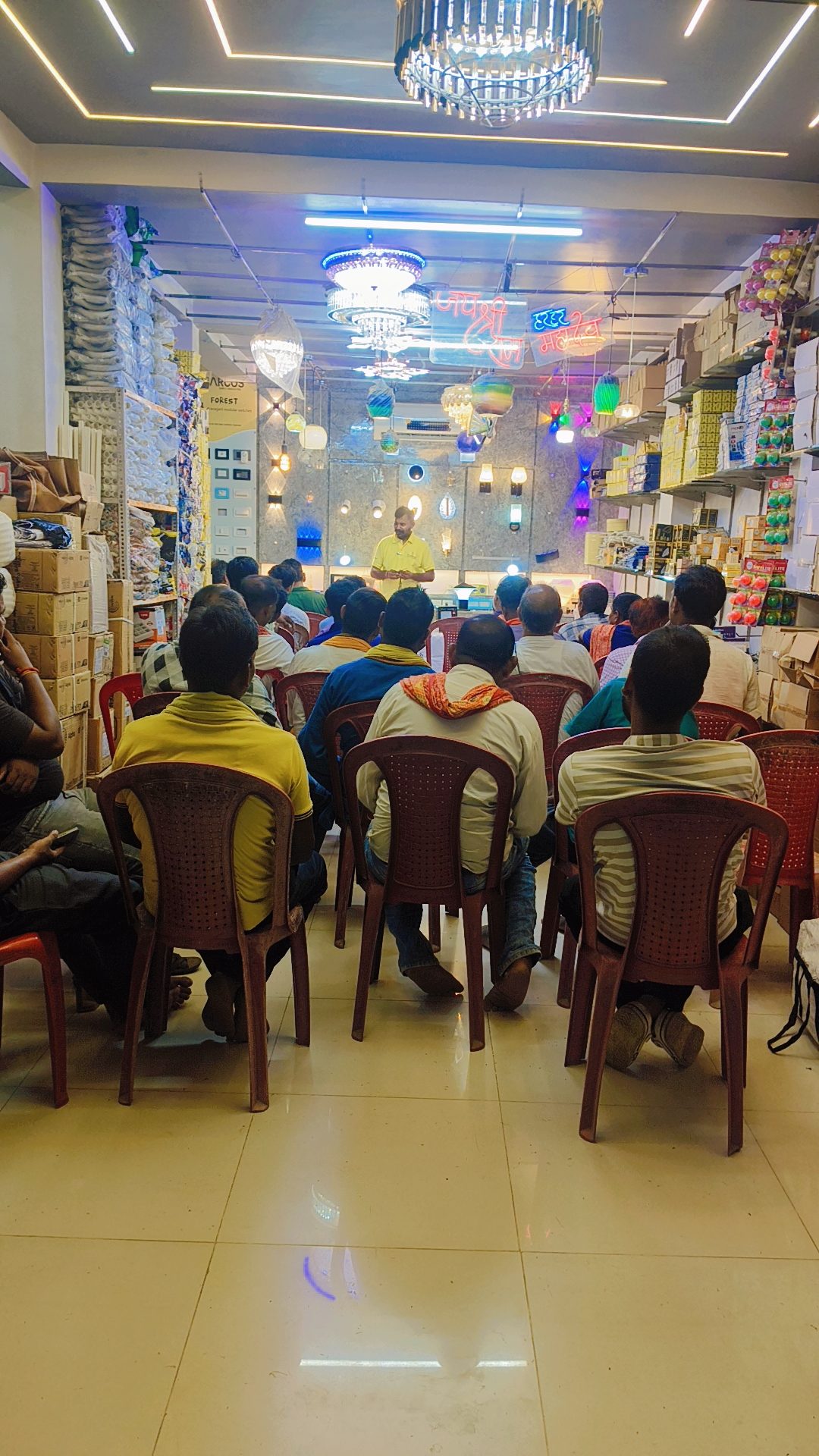 Foliflex electrician meet at Primex Electronics