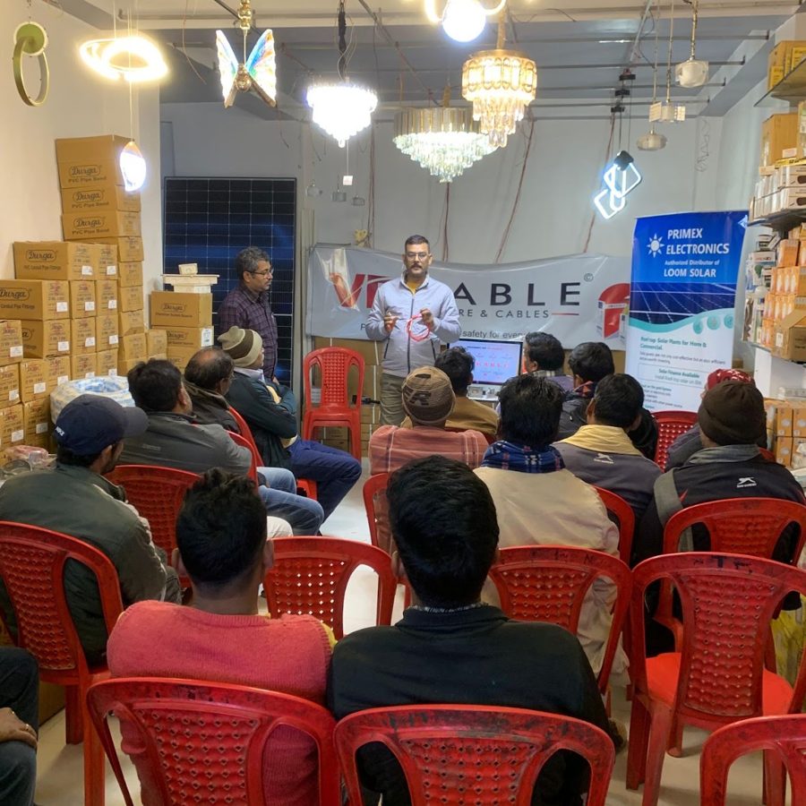 VR Kable electrician meet at Primex Electronics